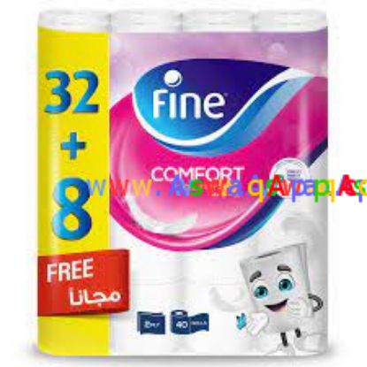 Picture of Fine Comfort Toilet Paper 32 Rolls