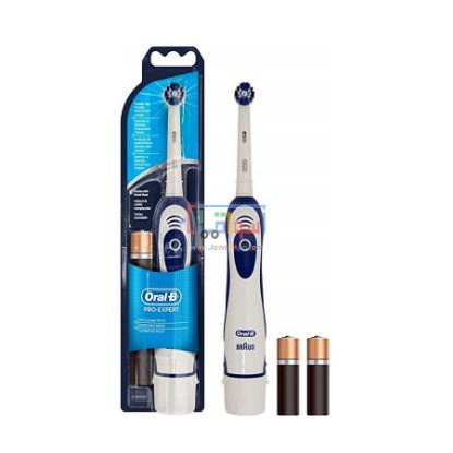 Picture of Oral B Pro Expert Battery Powered Toothbrush with Replaceable 2 x AA Batteries and 1 x Precision Clean Brush Head
