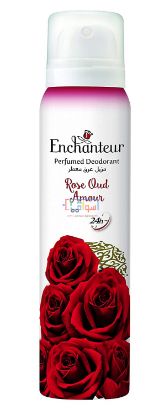 Picture of Enchanteur Rose oud Perfumed Deo Spray for Women, 150ml