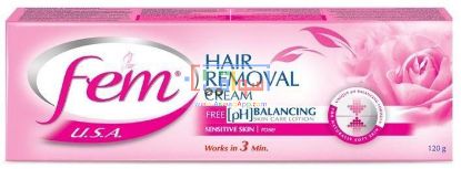 Picture of Fem Hair Removal Cream Rose 90gm + 18 gm  free