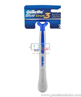 Picture of Gillette Blue 3 Simple Razor-2 pc