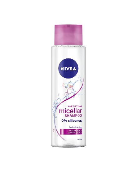 Picture of Nivea Micellar Fortifying Shampoo for Fragile hair & Sensitive scalp 400ml