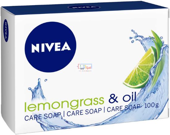 Picture of Nivea soap with oils and lemongrass, 100 gm