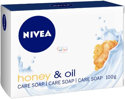 Picture of Nivea Soap with Natural Honey and Jojoba Oil, White, 100 gm