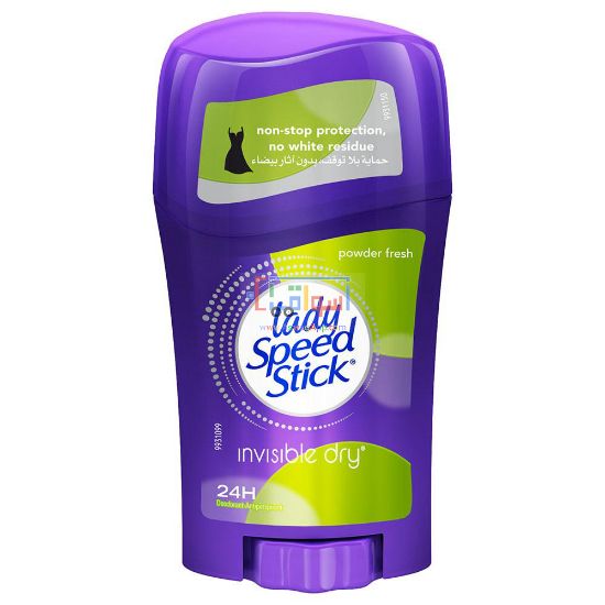 Picture of Lady Speed Stick Invisible Dry Antiperspirant Deodorant, Powder Fresh, 65 g