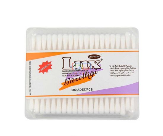Picture of Lux Cotton Ear Cleaning Sticks 200 Pieces