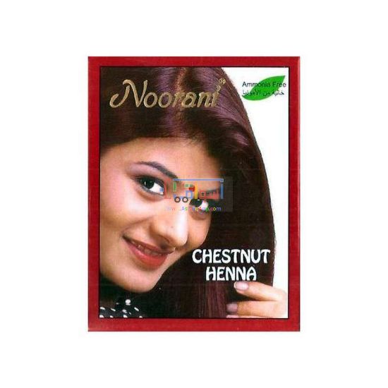 Picture of Noorani Chestnut Henna for Hair  6 X 10 Gms