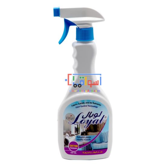 Picture of Loyal Air Fabrics and Carpets freshener Cotton   500 ml