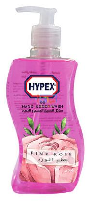 Picture of Hypex hand and body wash 500ml with Pink rose