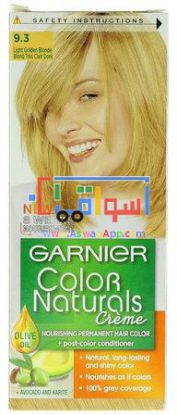 Picture of  GARNIER Color Naturals creme nouorishing Permanent Hair  Light Golden Blonde Color 9.3