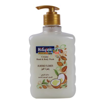 Picture of HiGeen Creamy Hand & Body Wash  Almond flower 500 ml