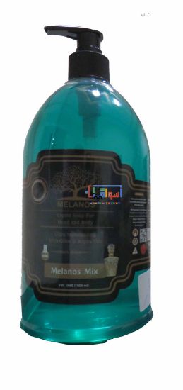 Picture of Melanos liquid  Soap for Hand and body  , 1000 ml - Melanos Mix