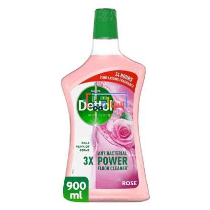 Picture of Dettol Rose Antibacterial Power Floor Cleaner 900 ml
