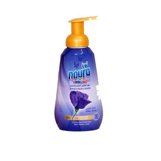 Picture of Noura Foaming body  & Hand wash , 500 ml - for smooth and fresh skin