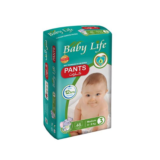 Picture of Baby Life Pants Size 3, 4-9 kg ,48 Pants