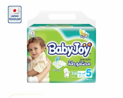 Picture of Baby Joy Diapers, XL, Size 5, from 14-25 kg ,36 Piece