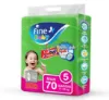 Picture of Fine Baby Diapers, Size 5, Medium 11–18kg, Mega Pack of 70 diapers