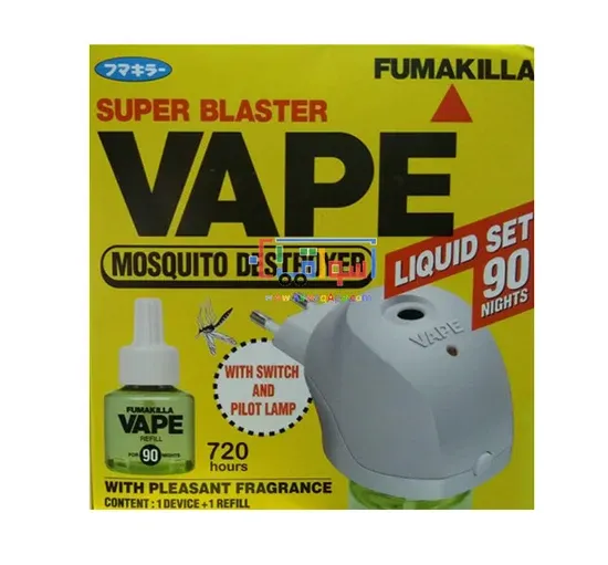 Picture of Vape super blaster with liquid set 90 night