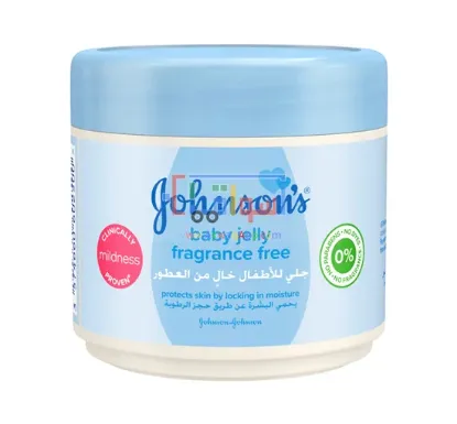 Picture of Johnsons Baby Jelly Fragrance Free  100 ml 