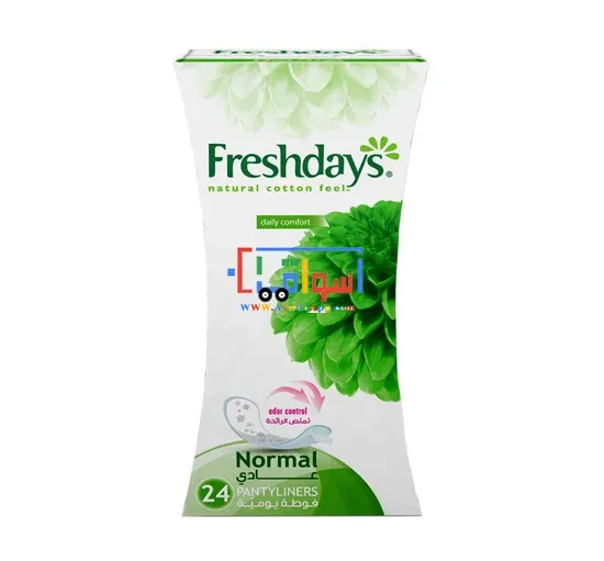 Picture of Freshdays Pantyliner Daily Comfort Normal 24 Pads