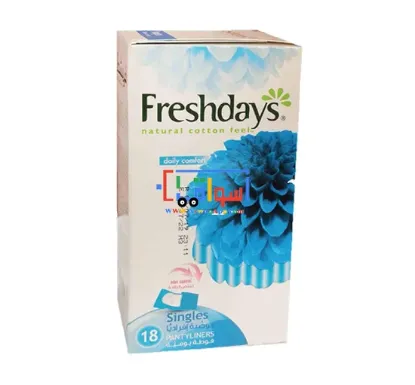 Picture of Freshdays Pantyliners Single Day Normal 18 Pads