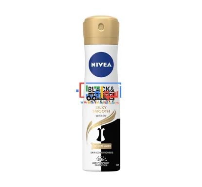 Picture of BLACK & WHITE SILKY SMOOTH ANTI-PERSPIRANT SPRAY 150ML