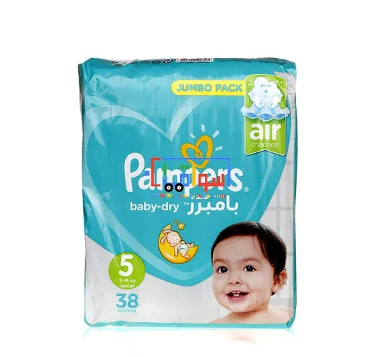 Picture of Pampers Active Baby-Dry Maxi, Medium, Size 5, 11-16 kg, 38 Diapers