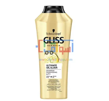 Picture of Schwarzkopf Gliss Hair Repair Shampoo Ultimate Oil Elixir (400ml)