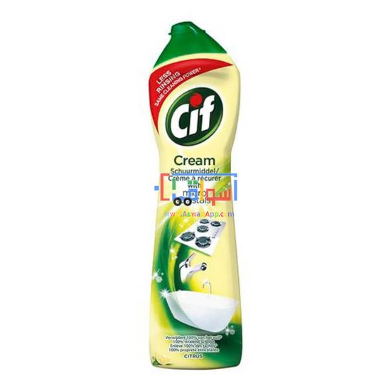 Picture of Cif Lemon Cream with micro crystal Cleaner 500 ml *2