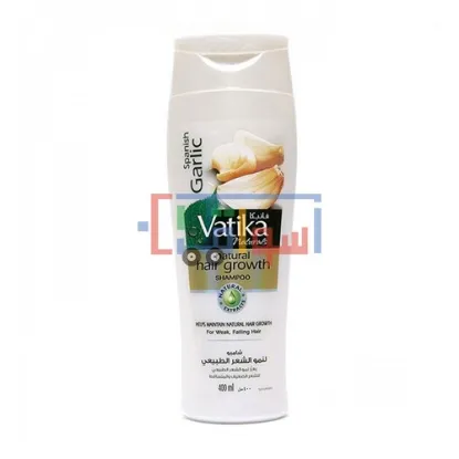 Picture of  Vatika Spanish Garlic Natural Hair Growth Shampoo, For Weak & Falling Hair, 400 ml